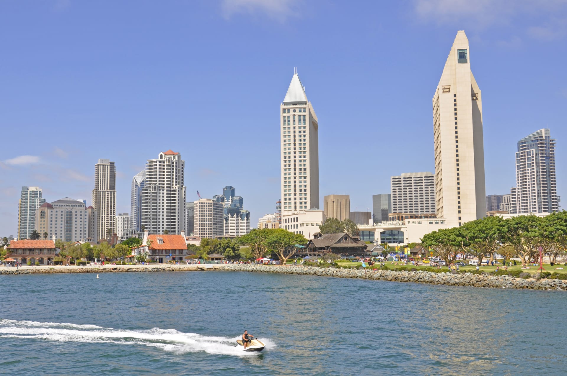 Der Mission Beach in San Diego