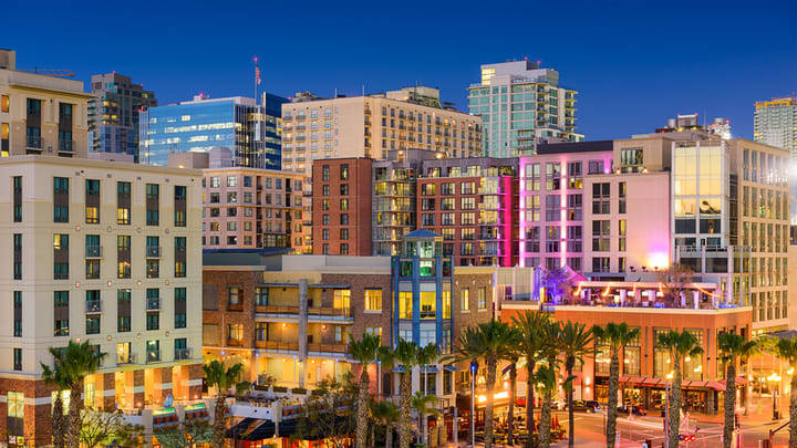 Skyline von San Diego