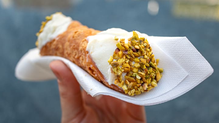 Cannolo, North End de Boston. Cosas que hacer de noche en Boston.