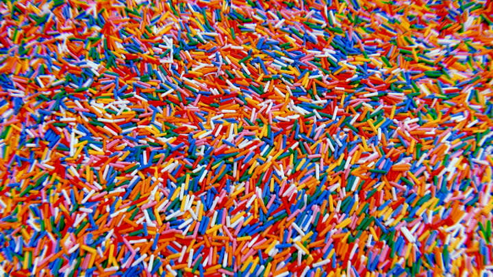 Ice cream sprinkles