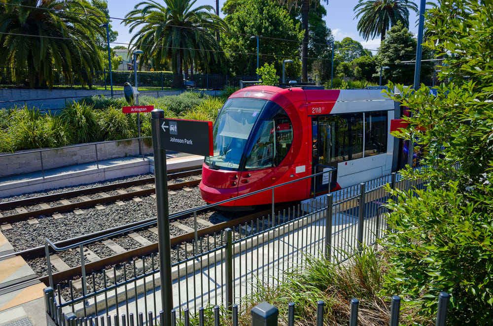 Tren ligero en Sídney