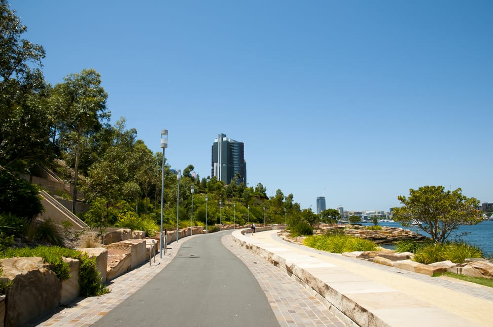 Walkway at Barangaroo Reserve