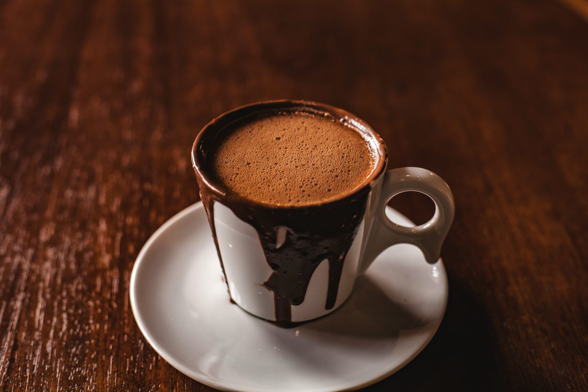 Hot chocolate in Paris