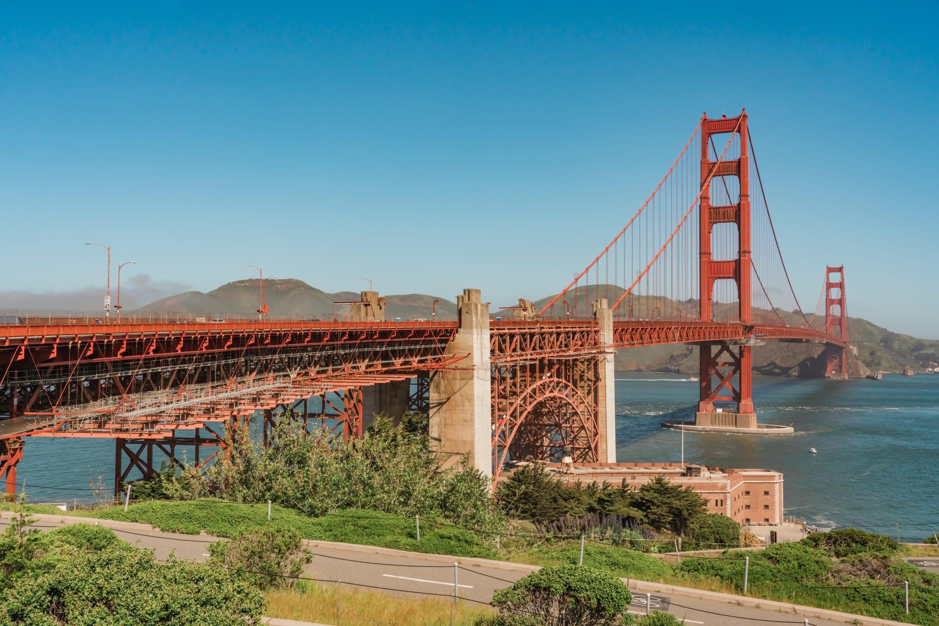 Golden Gate Bridge in San Francisco