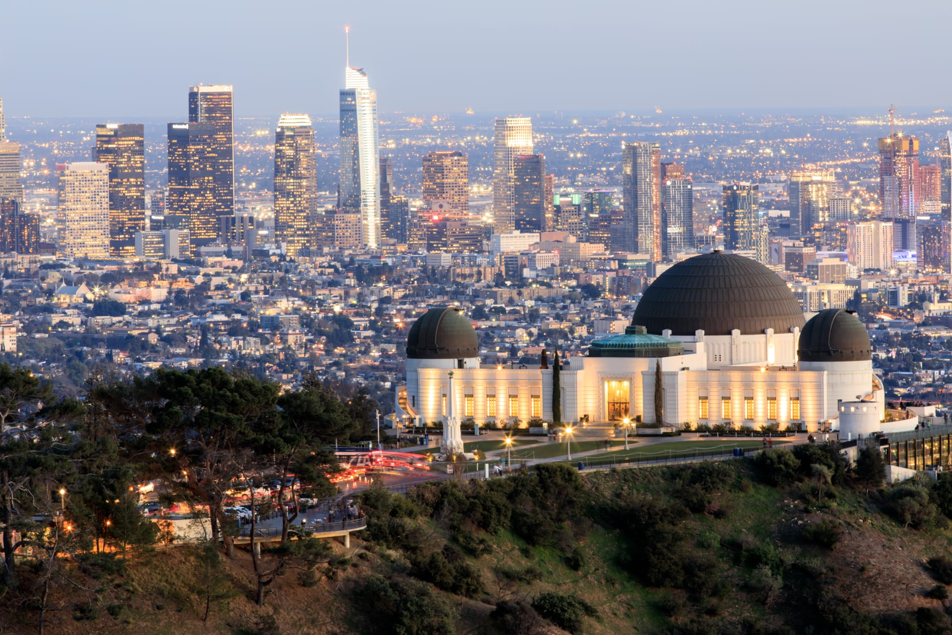 griffith-observatory-park-los-angeles-skyline