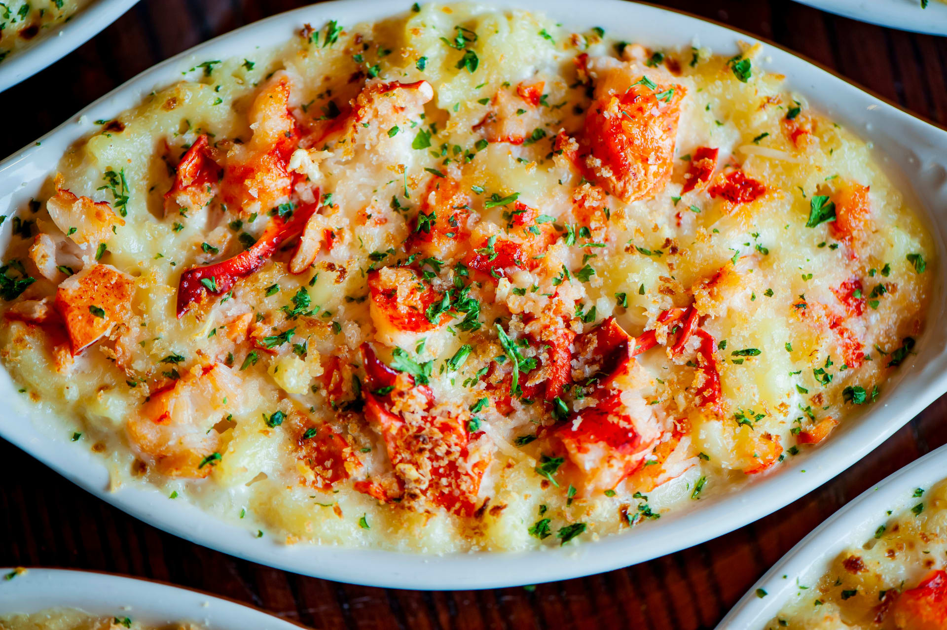 Lobster mac and cheese
