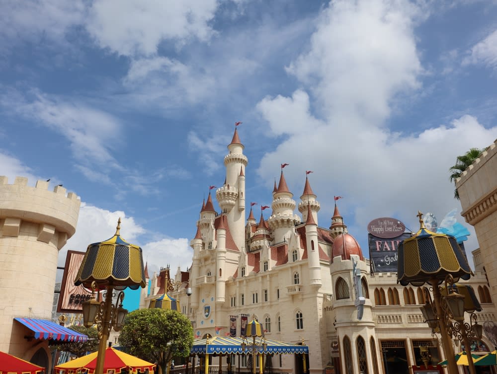 Schloss in den Universal Studios