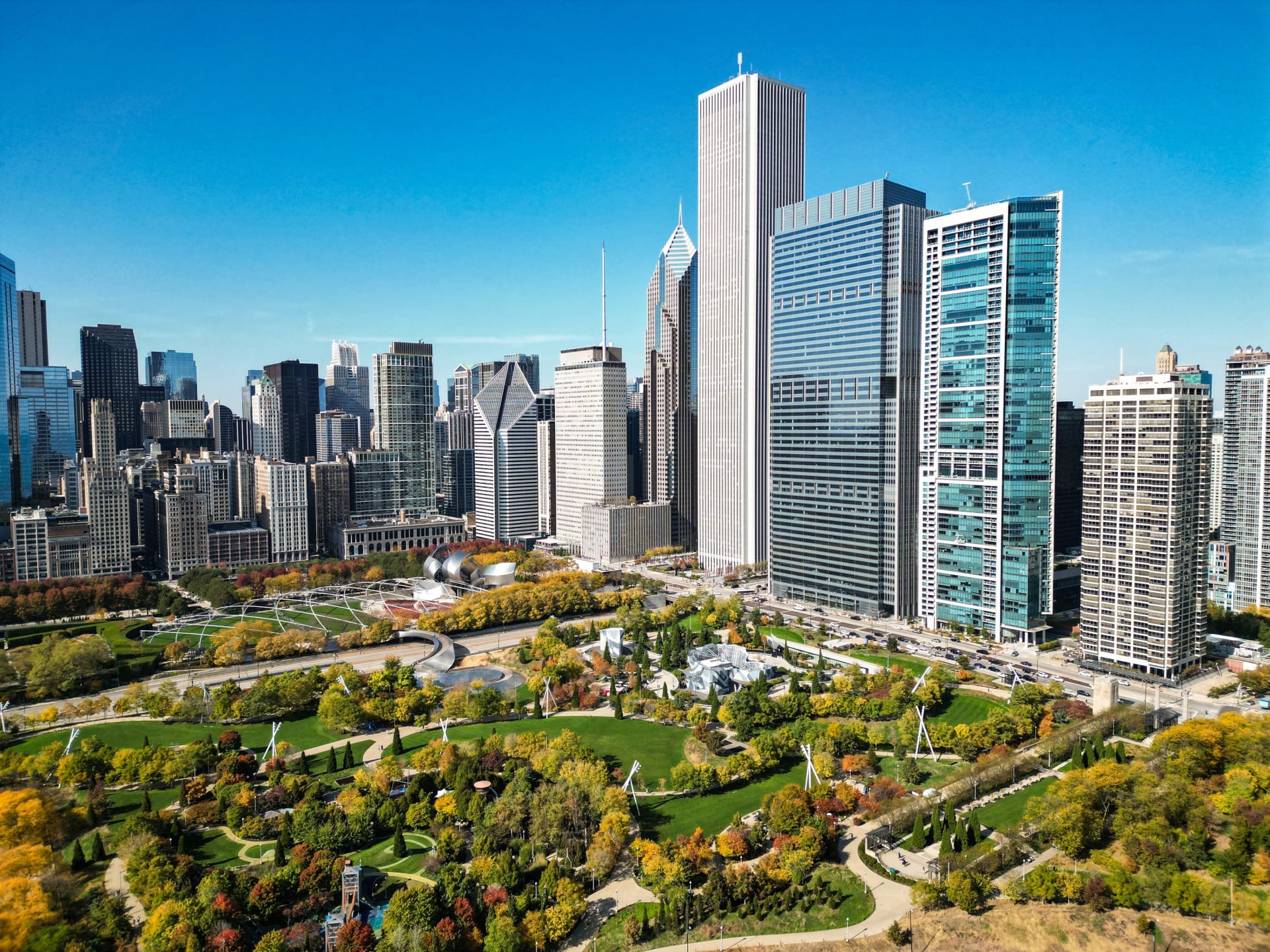 Millennium Park in Downtown Chicago