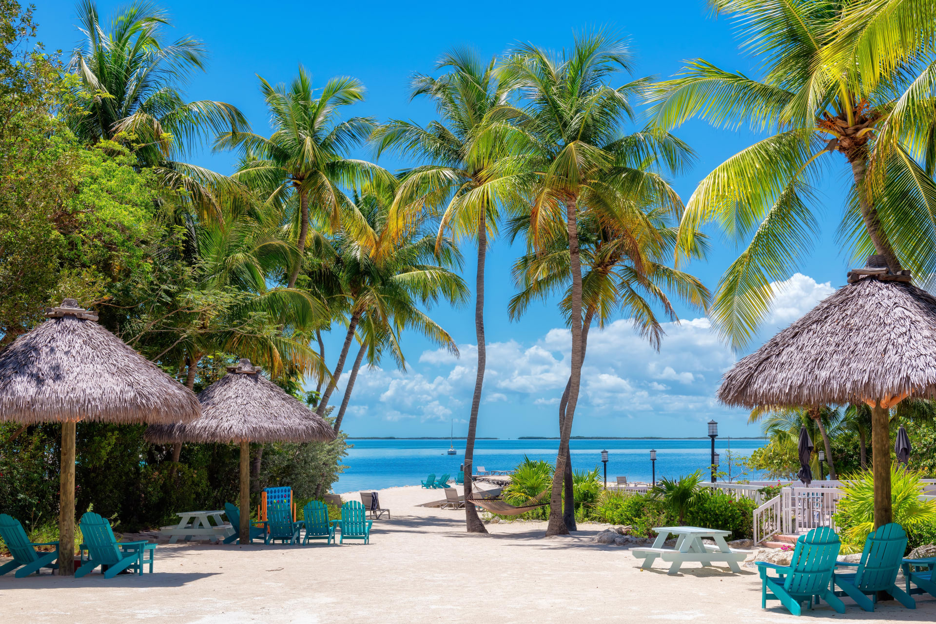 palm-trees-umbrellas-beautiful-beach-key-west