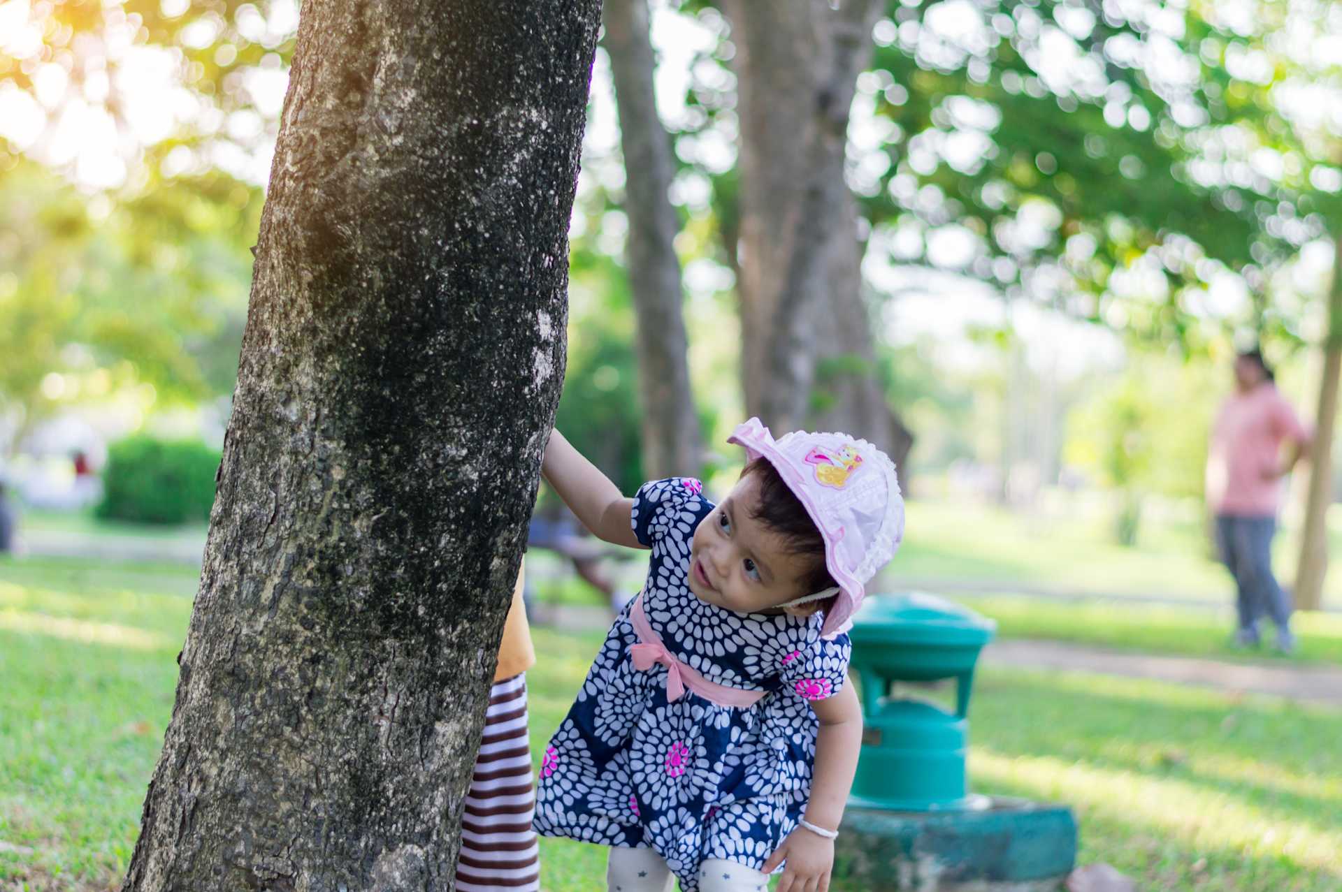 Toddler in a Park