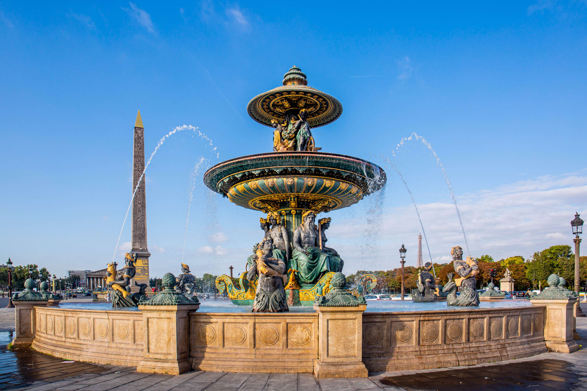 Fountain at Place de la Concorde