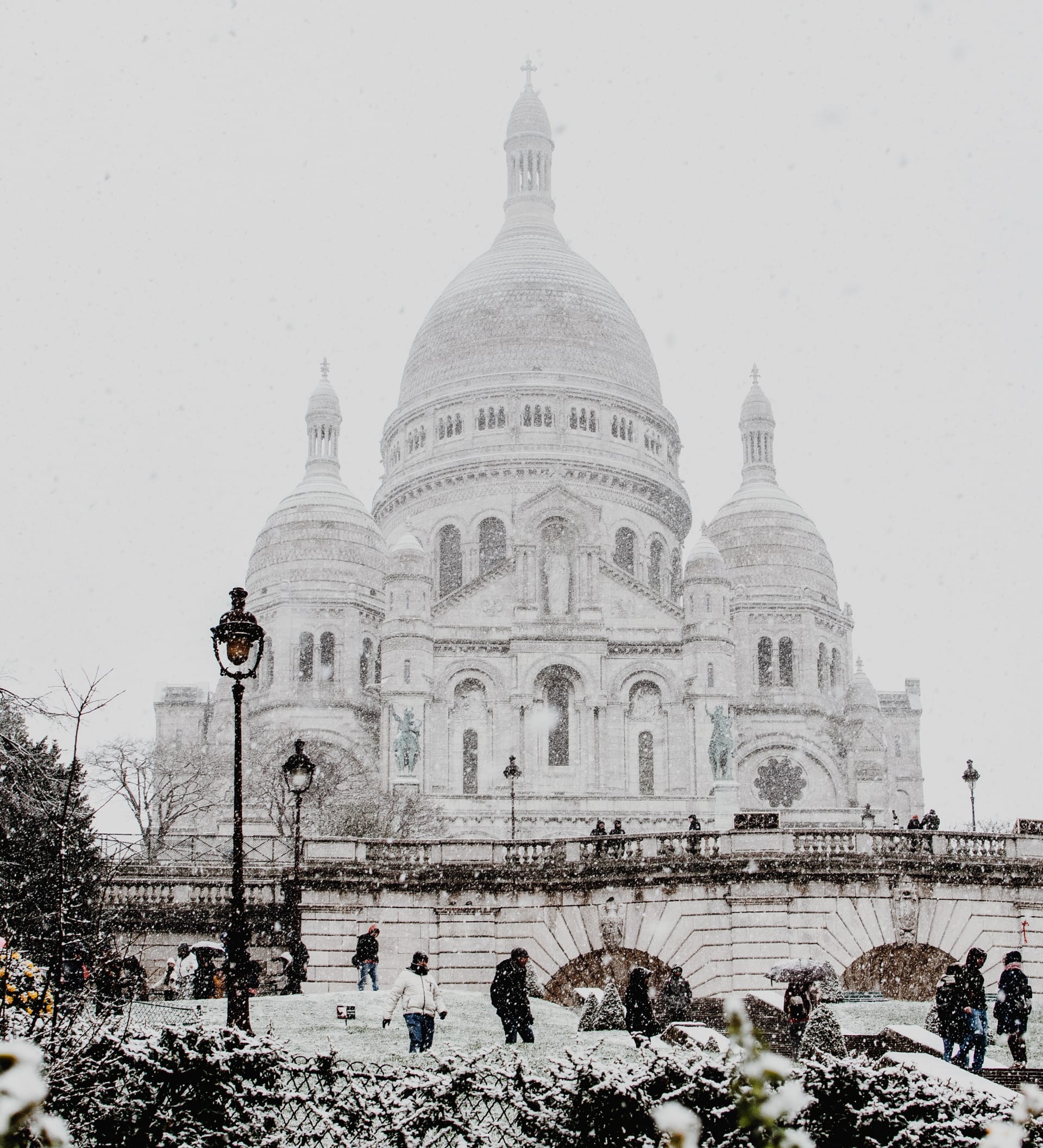 Sacré Cœur in the Snow
