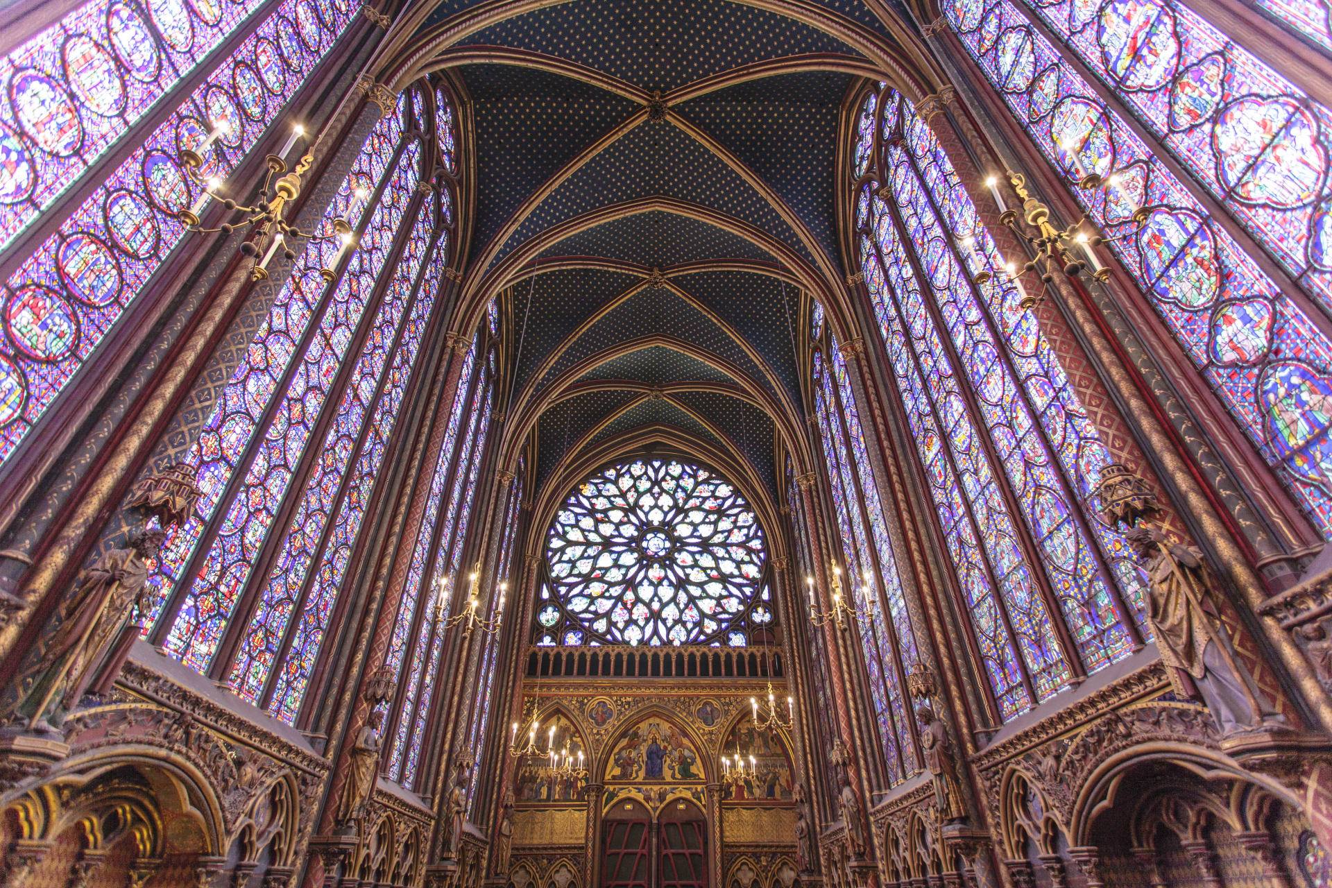 Sainte-Chapelle Stained Glass Windows