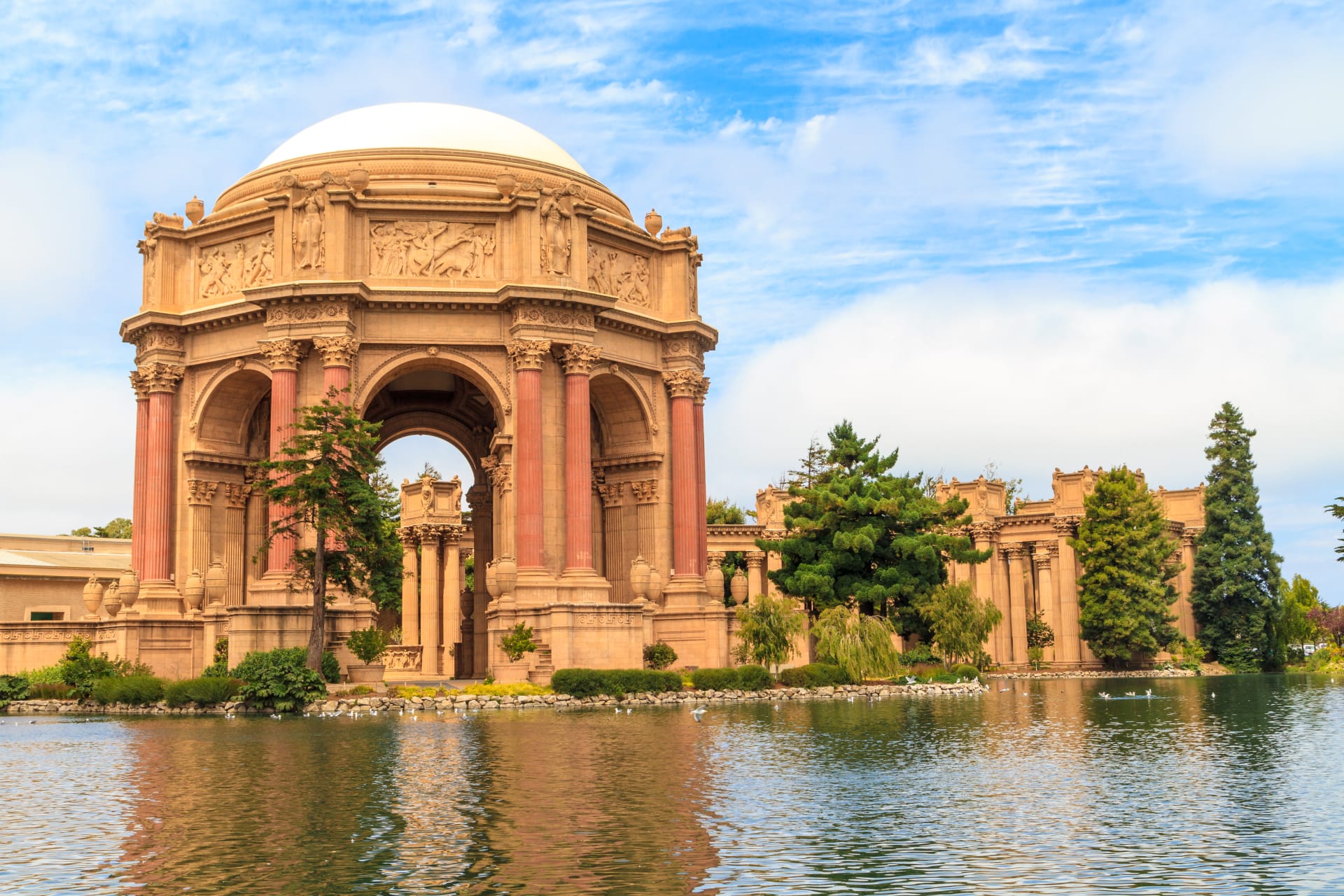 Exploratorium Palace of Fine Arts in San Francisco