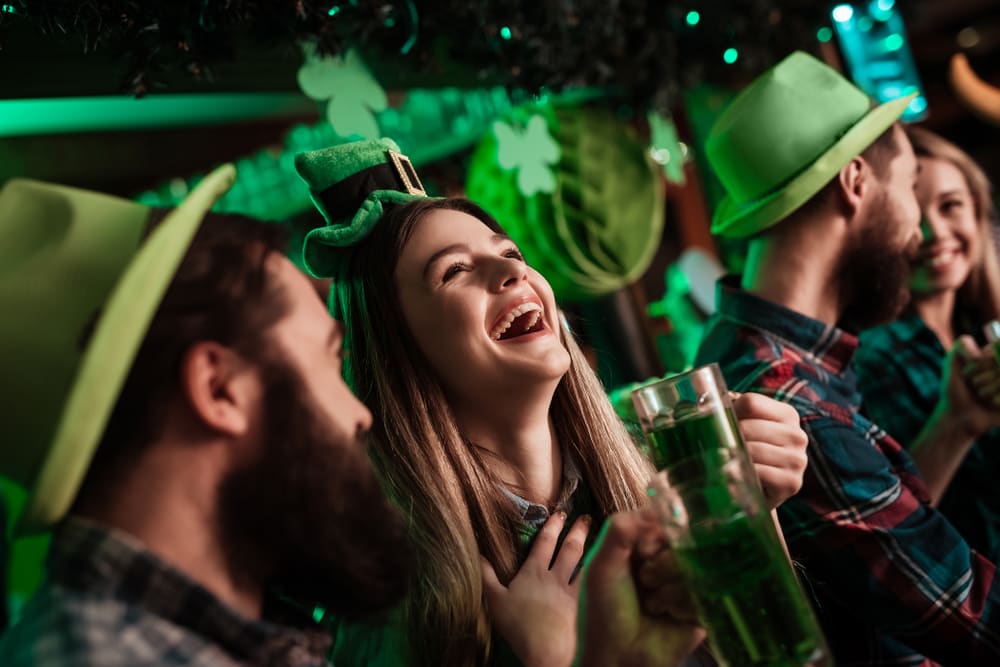 St Patrick's Day festivities