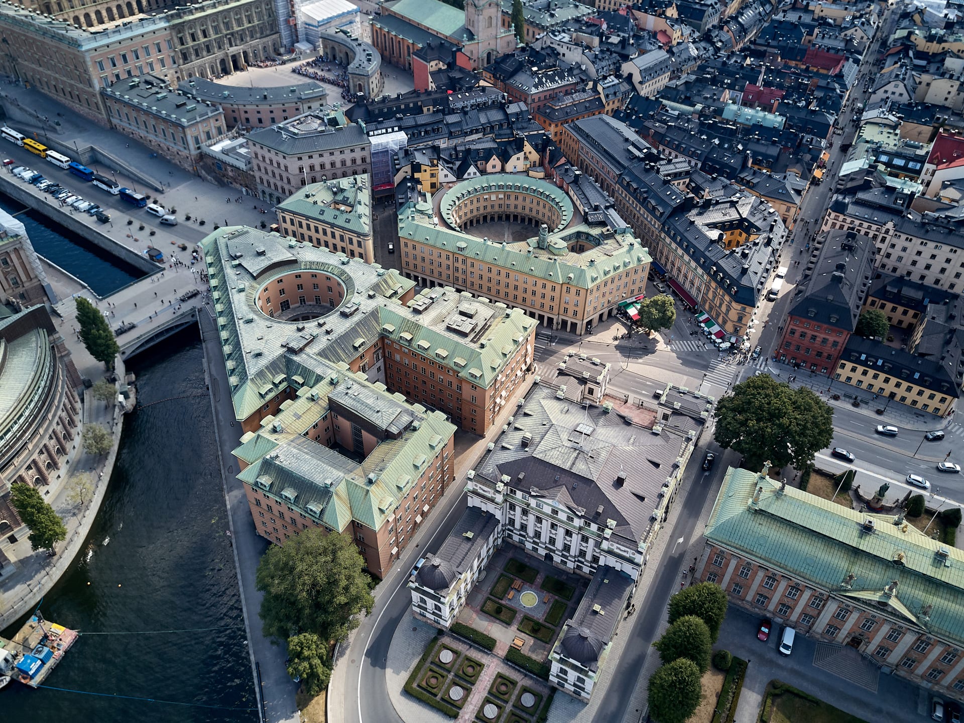 Ausblick auf Stockholm