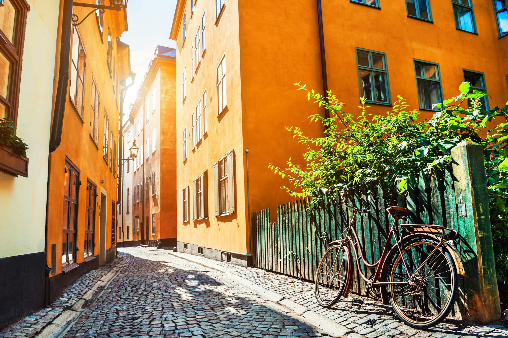 Fahrrad in Stockholm
