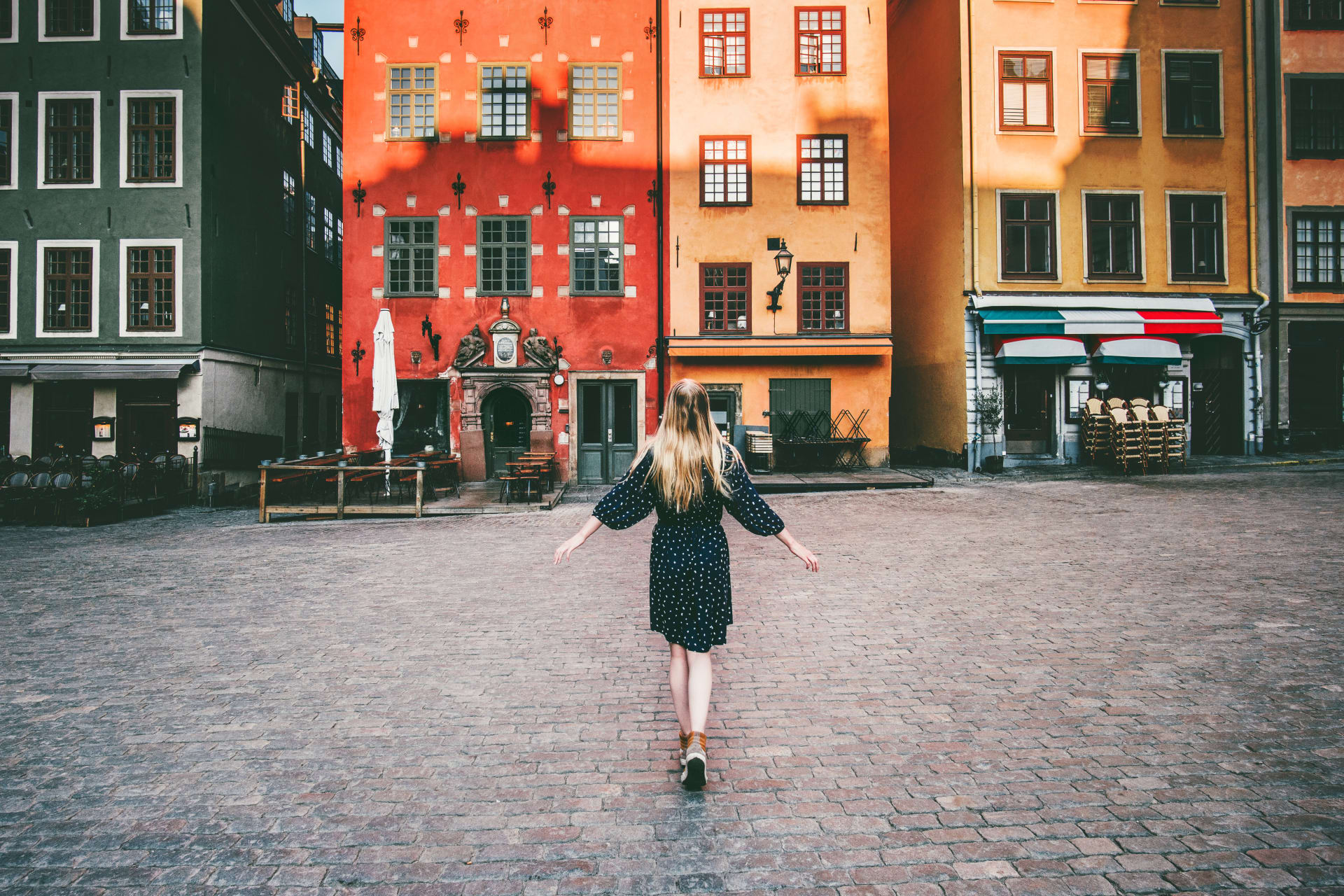 Zu Fuß durch Stockholm