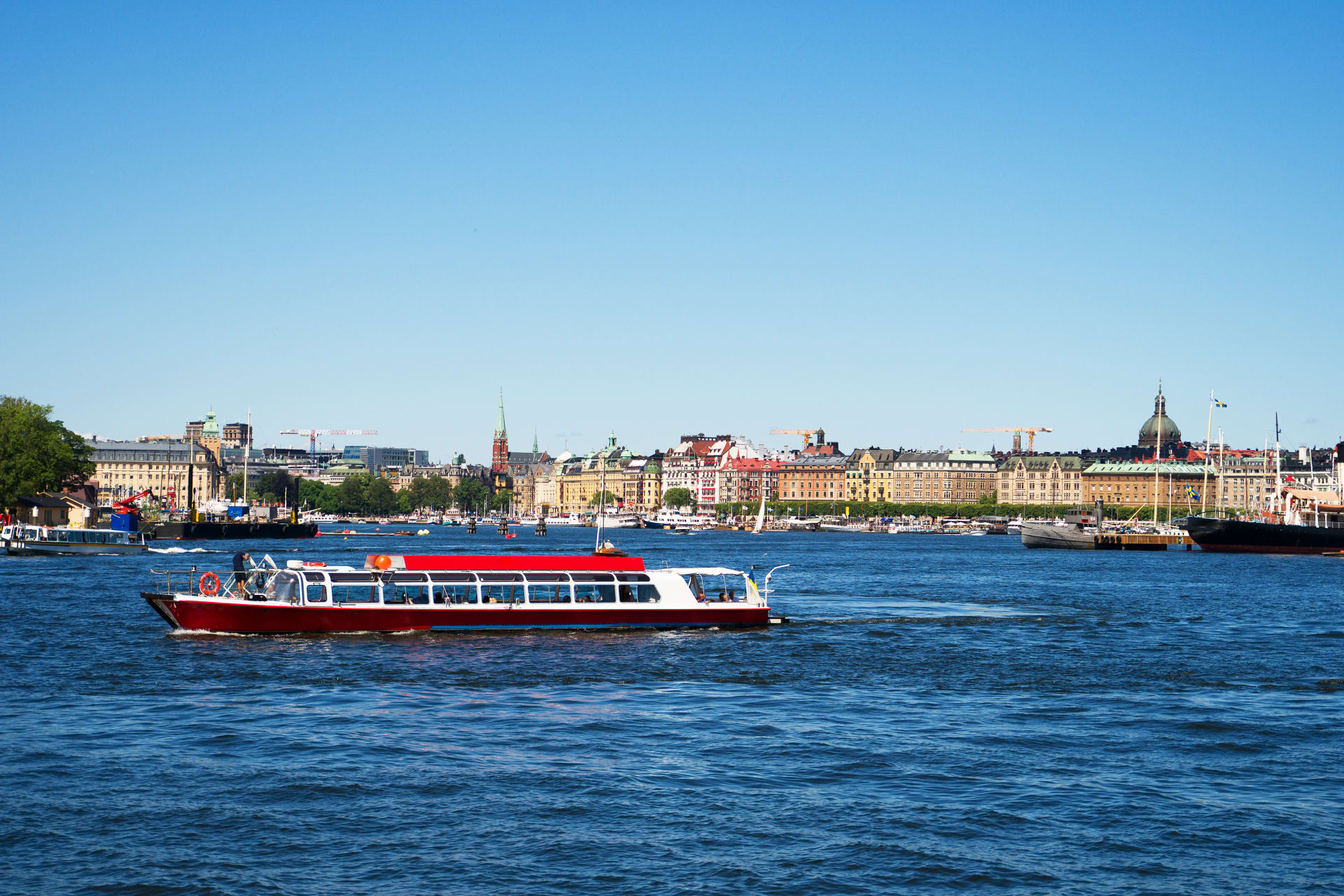 Bootstour in Stockholm