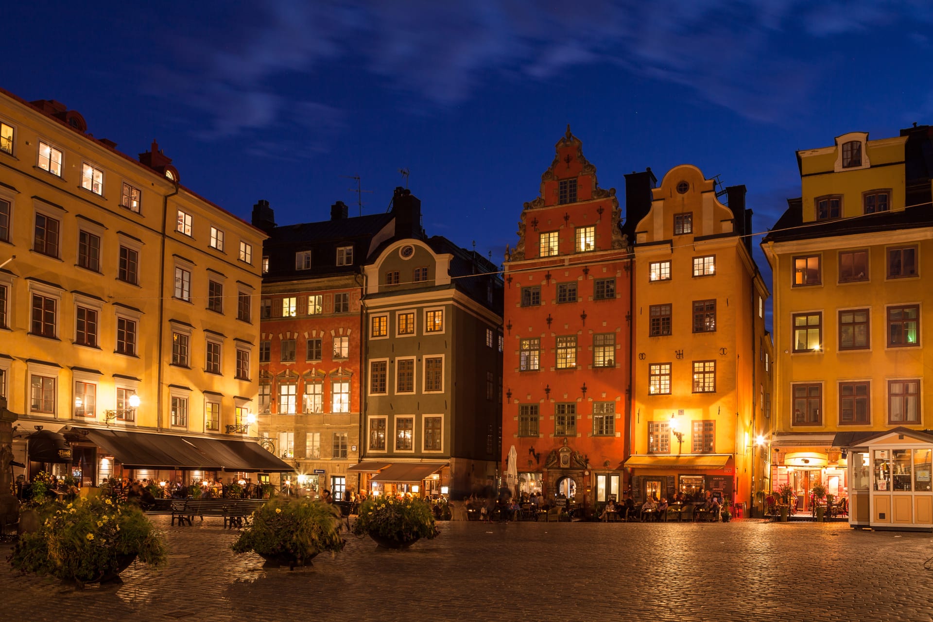 Gamla Stan bei Nacht