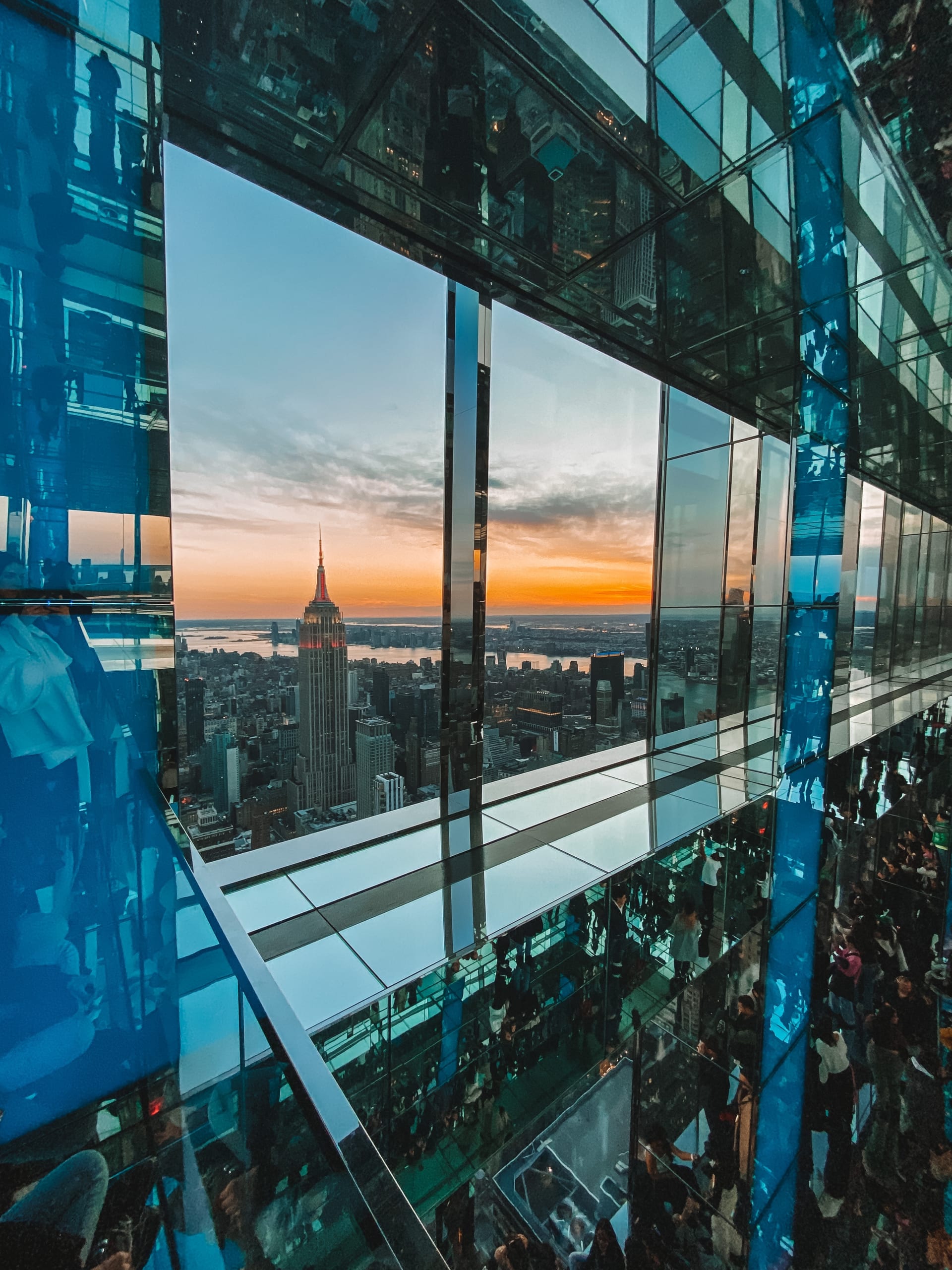 pôr do sol no SUMMIT Nova York