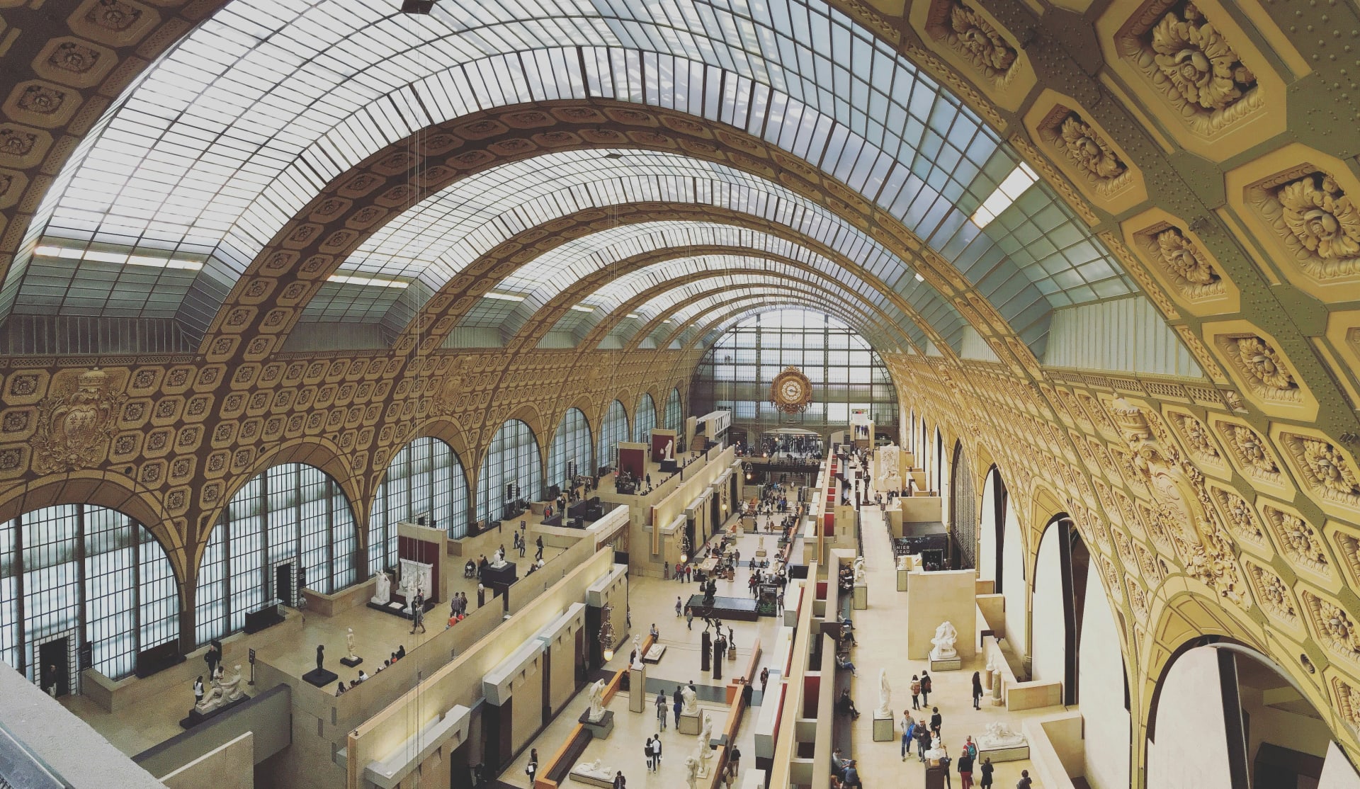 Main hall of Musee d'Orsay
