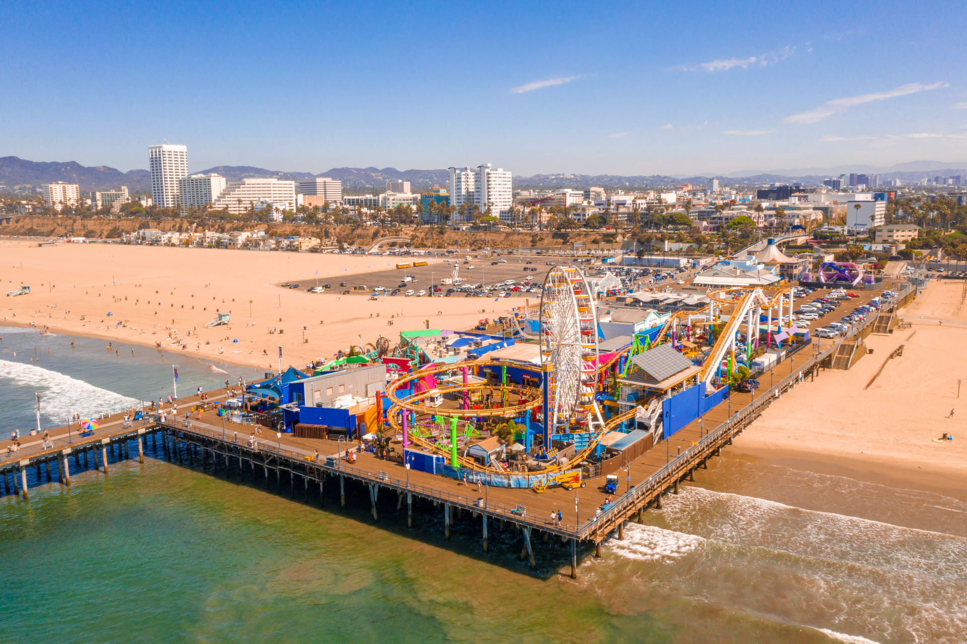 aerial-view-santa-monica-pier-california