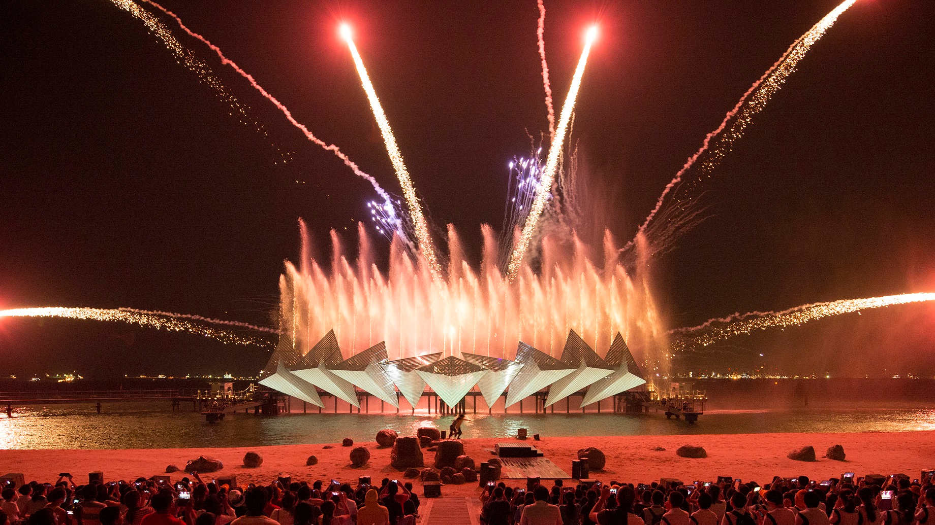 Wings of Time Firework Show