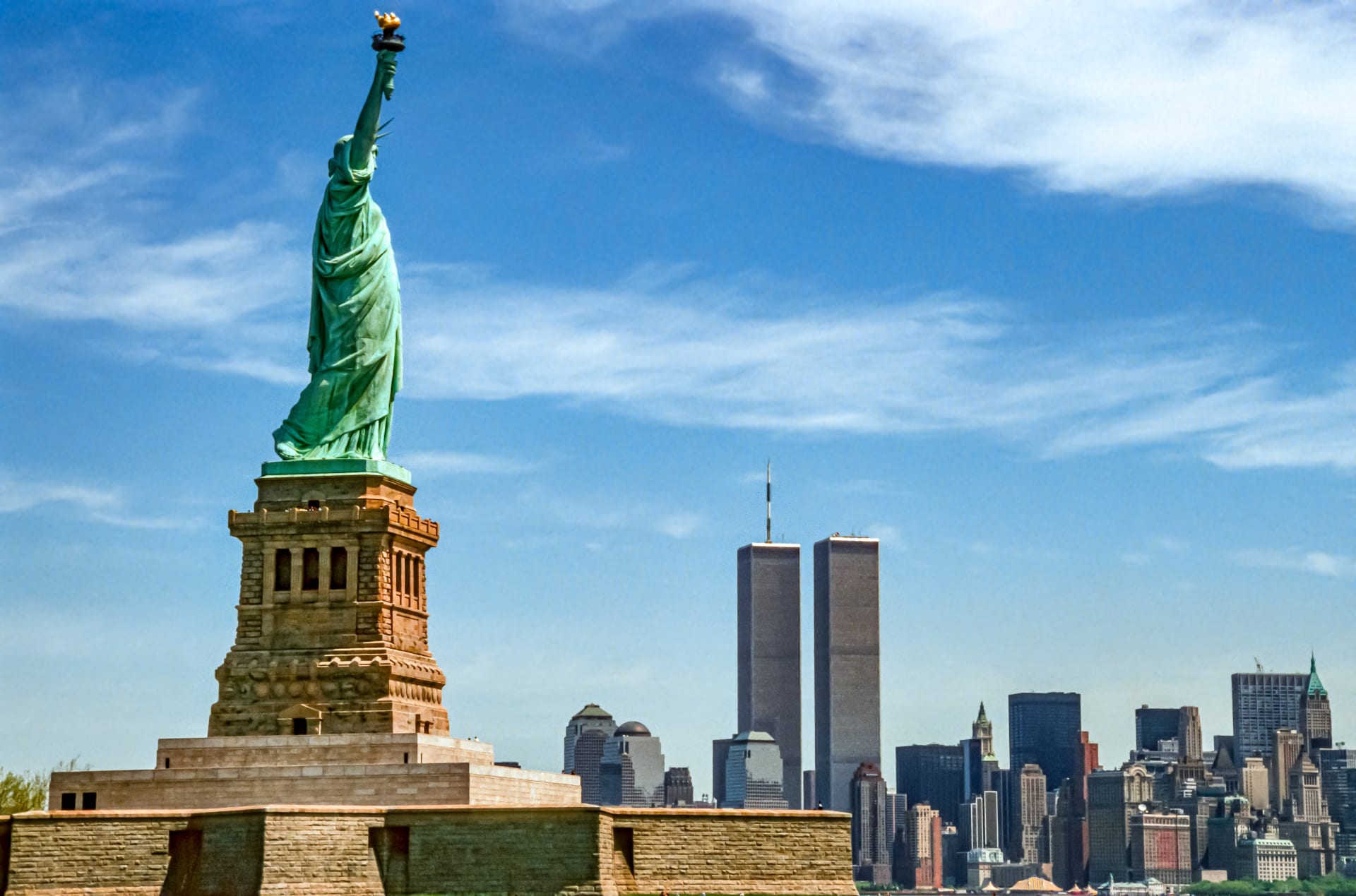 Liberty Street Pedestrian Bridge Views 