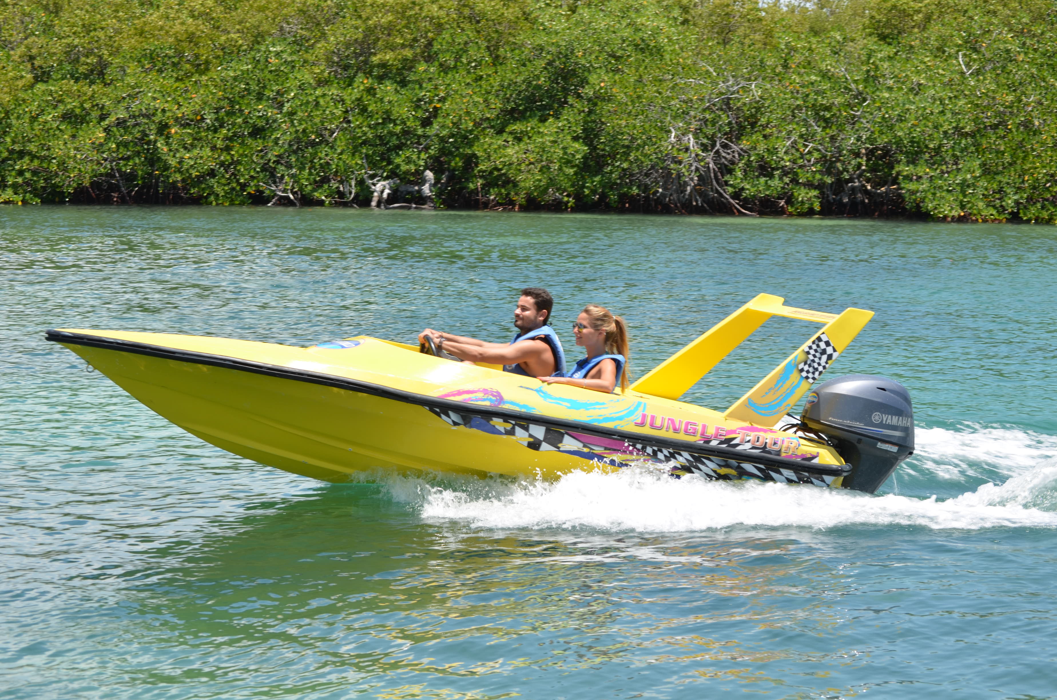 Jungle tour speed boat