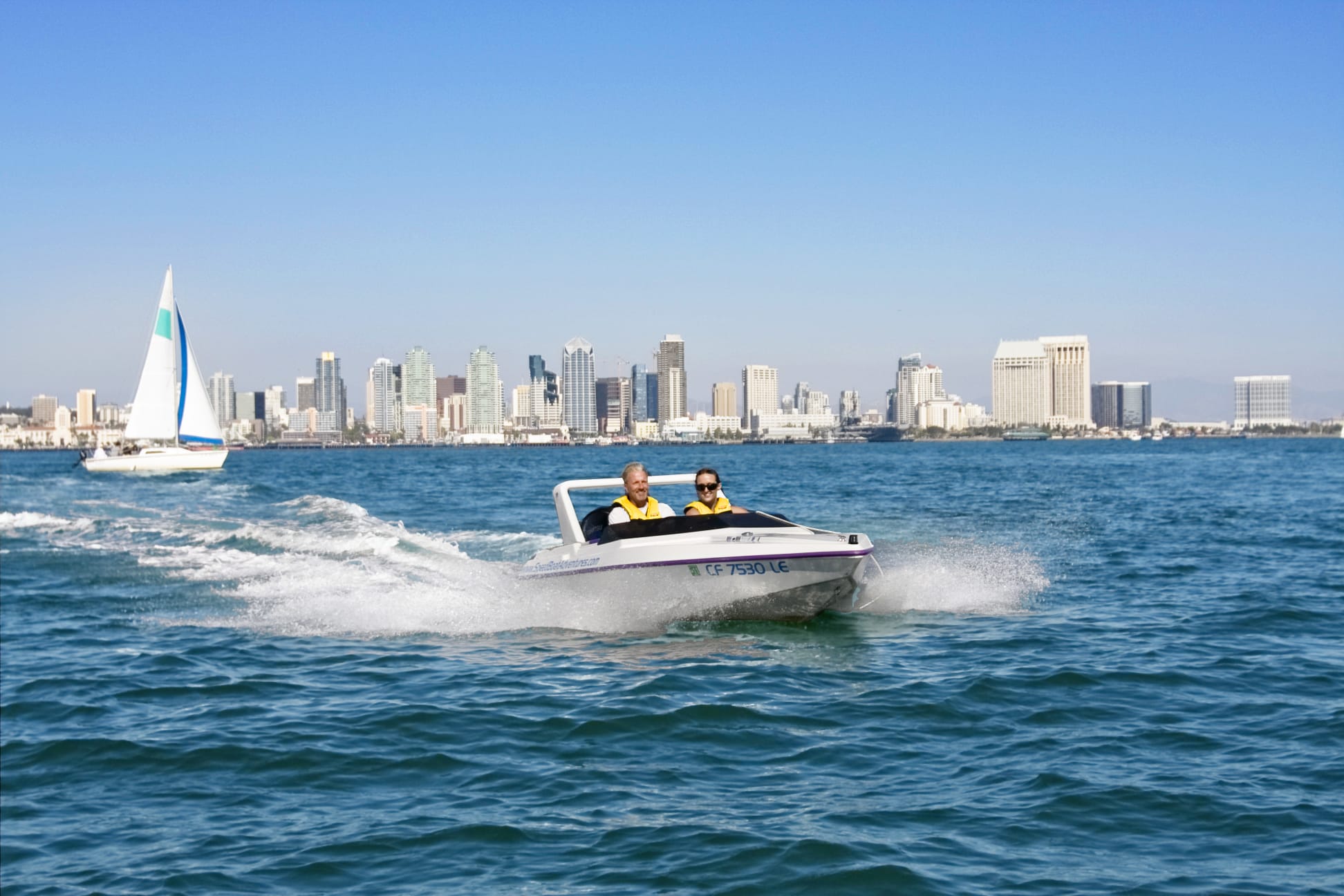 San Diego speedboat