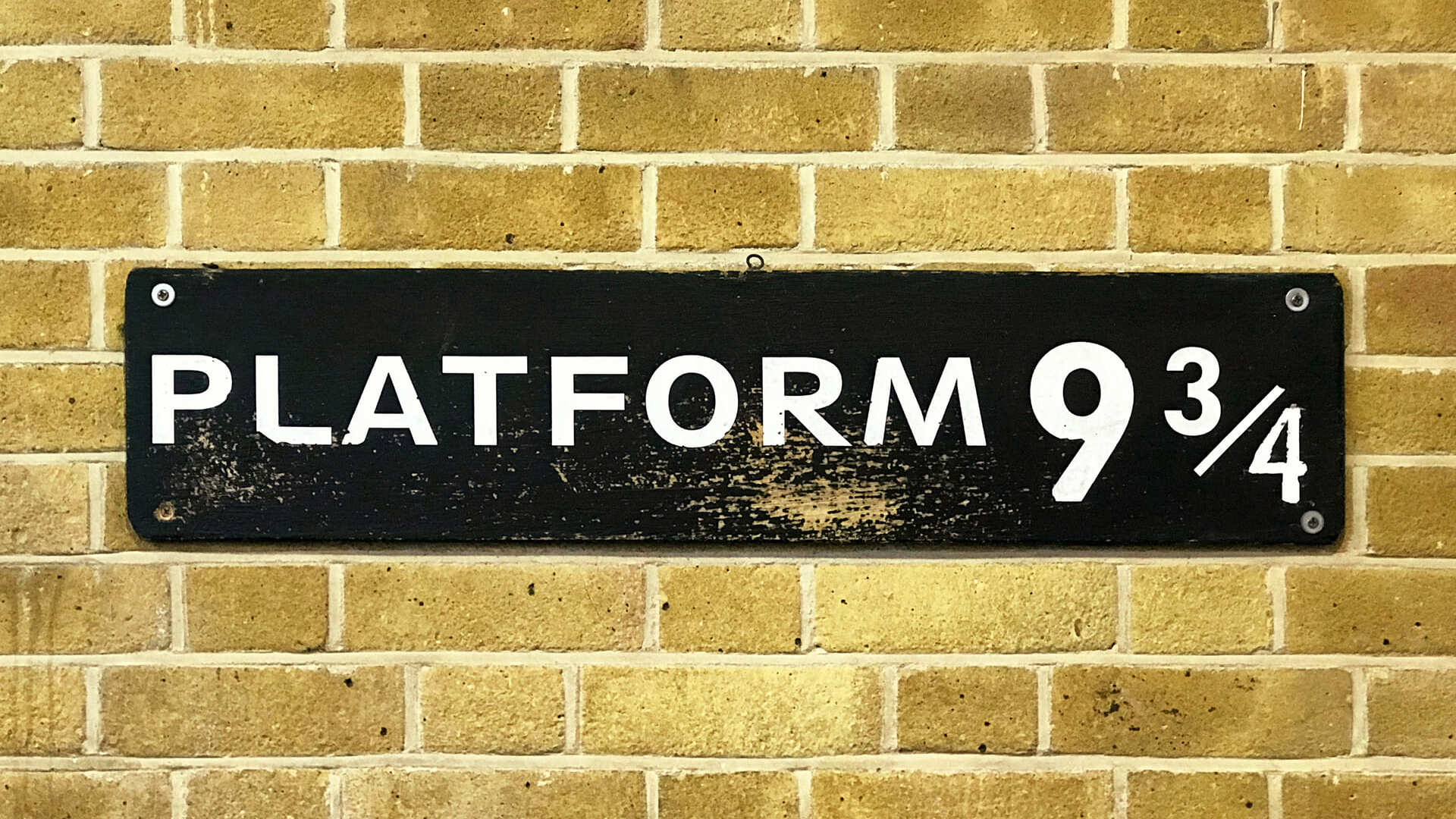 Platform 9 and 3/4