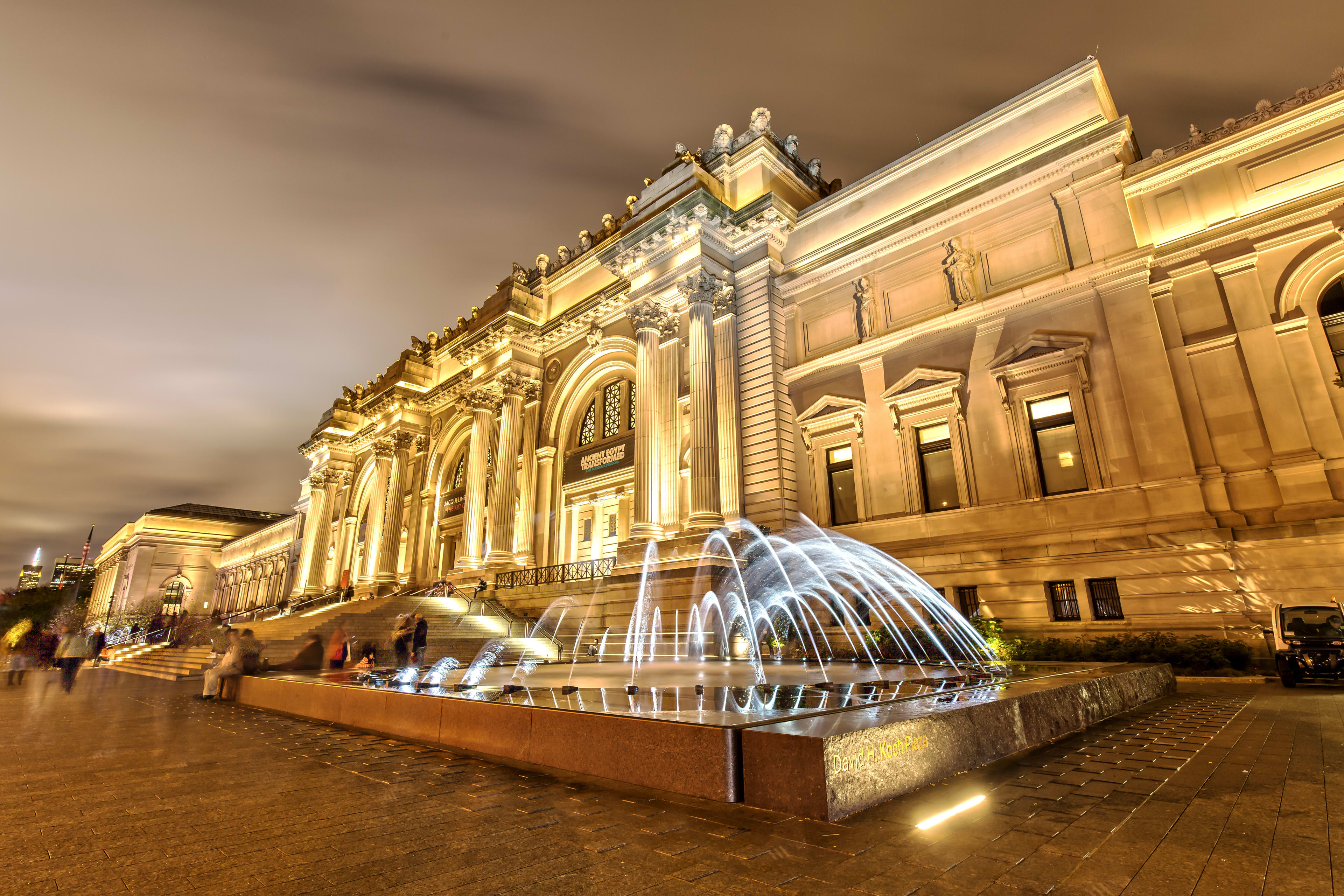 View of the Met in New York