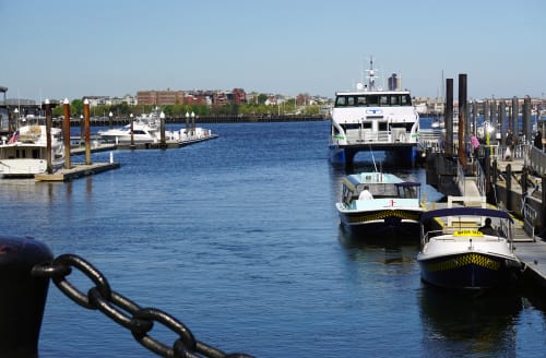 Duck boat water taxi