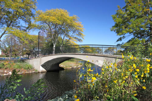 Boston river path