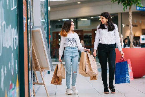 Shopping in Boston