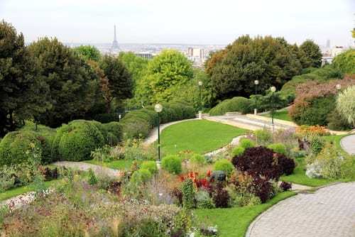 View of Paris from Belleville