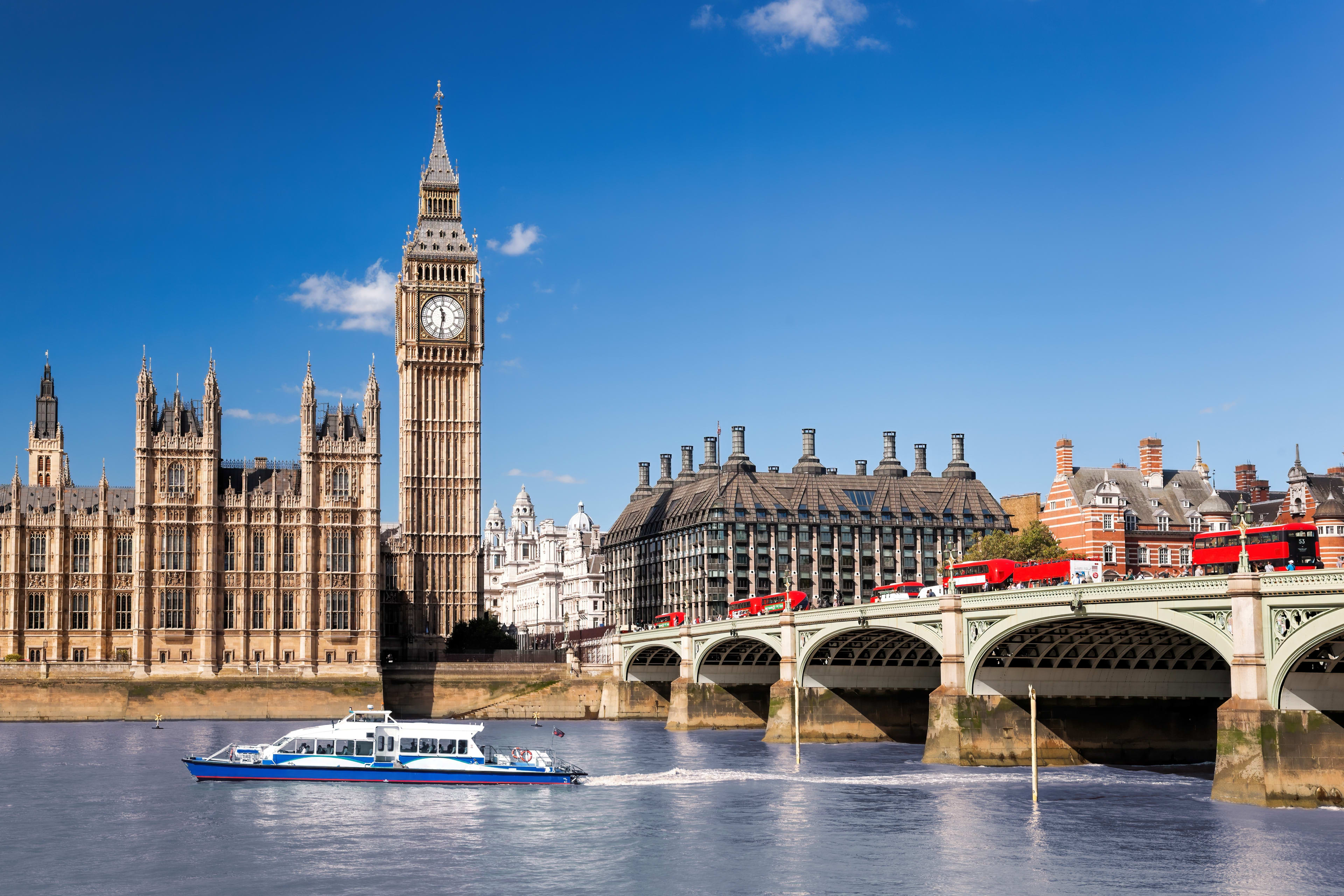 passeio de barco Londres