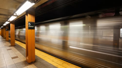 New York subway train