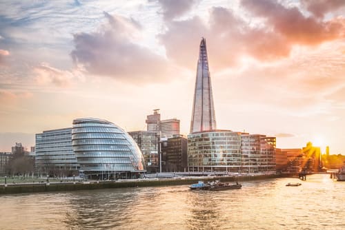 The Shard from the Thames