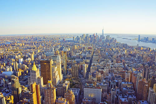 View from Empire State Building 