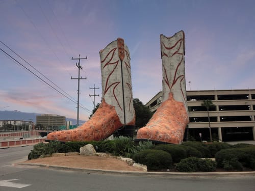 World's largest cowboy boots