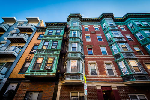 Boston Little Italy houses