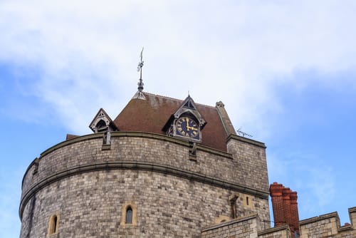 Windsor Castle clock