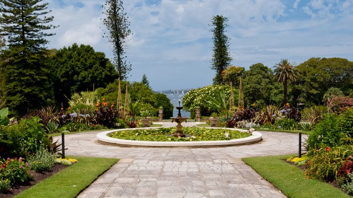 The Royal Botanic Garden in Sydney