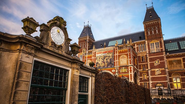 Another view of the Rijksmuseum in Amsterdam
