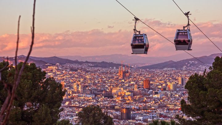 Barcelona Seilbahn