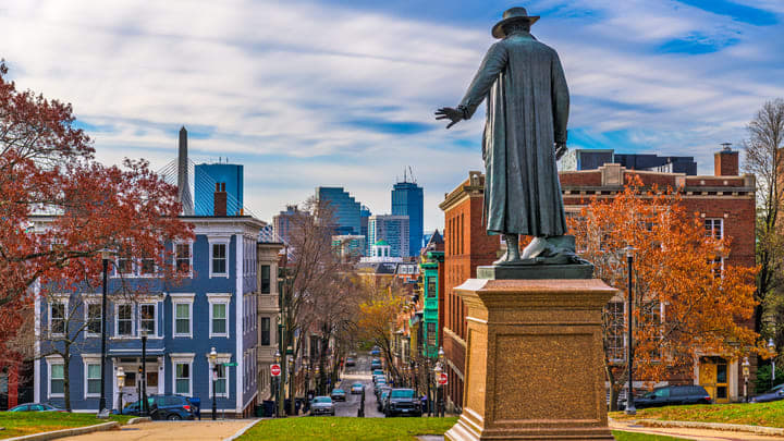 Bunker Hill in Boston