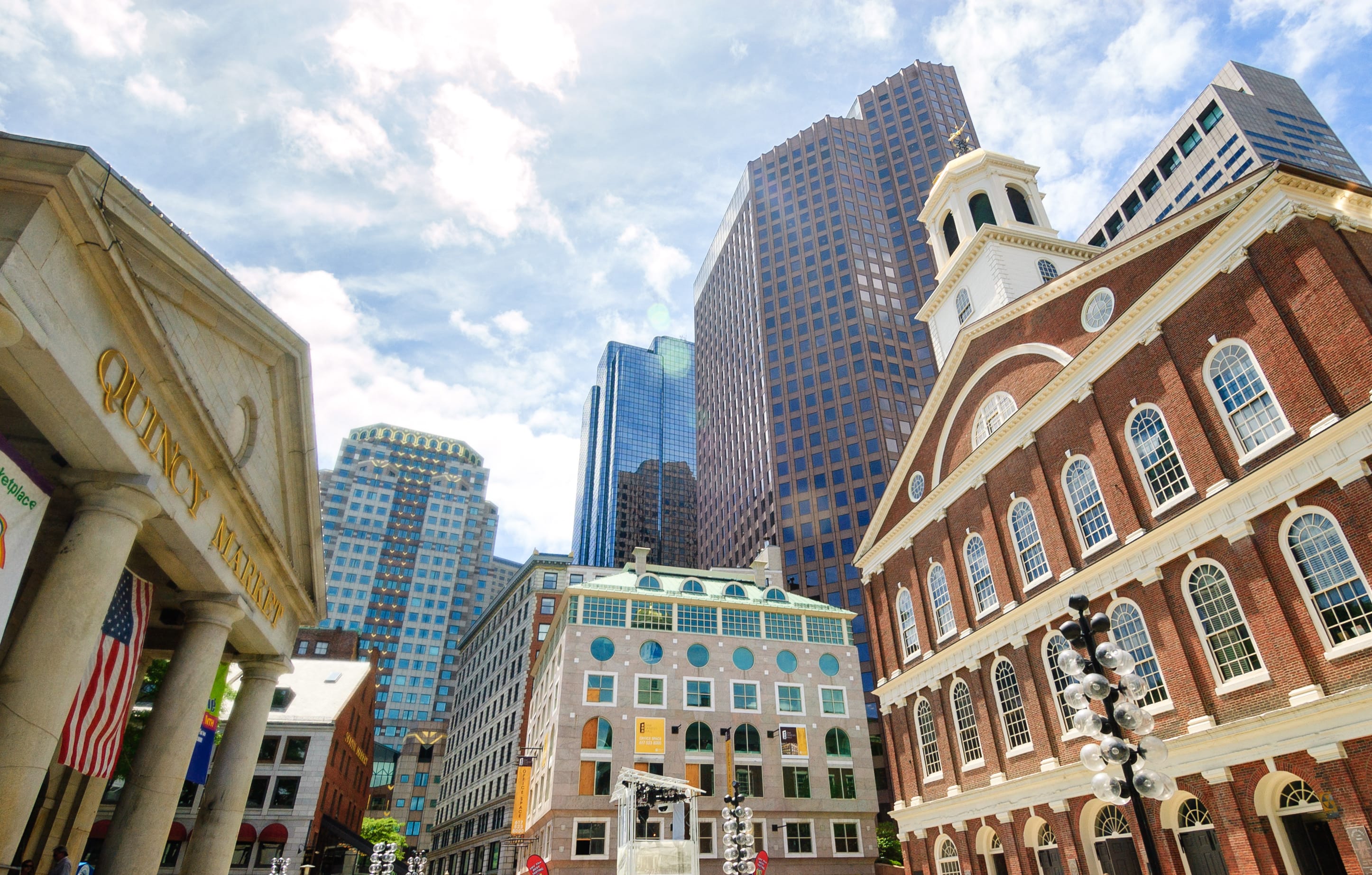 Quincy Center y Faneuil Hall. Cosas que hacer en Downtown Boston.