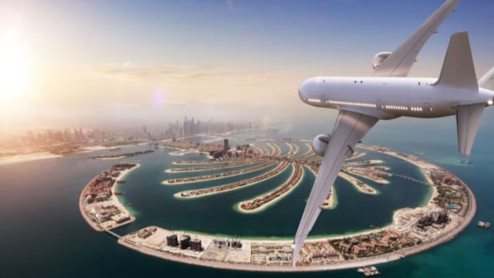 Dubai Flugzeug